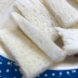 離乳食　ホームベーカリーで作る手づかみ食べ用食パン